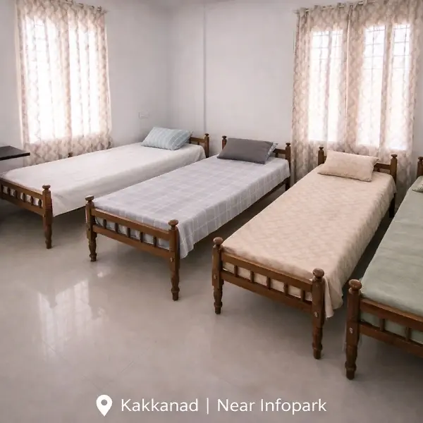 Men’s Hostel in Kakkanad Near Infopark – Swapnakoodu Hostel